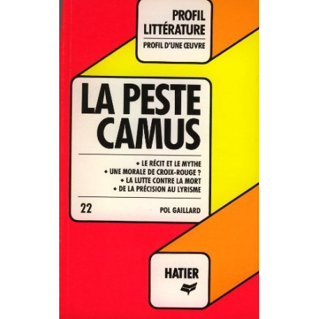 Camus La Peste