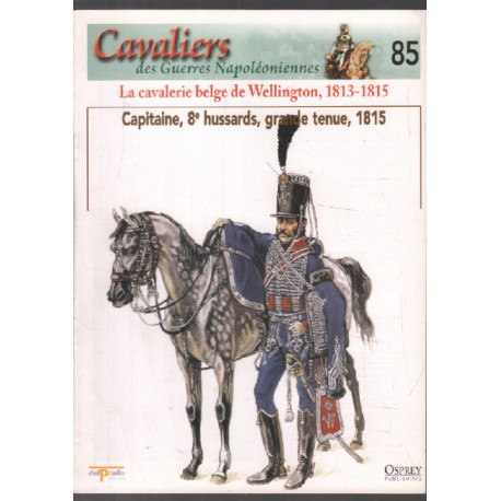 Capitaine 8e hussards grande tenue 1815 / cavaliers des guerres...
