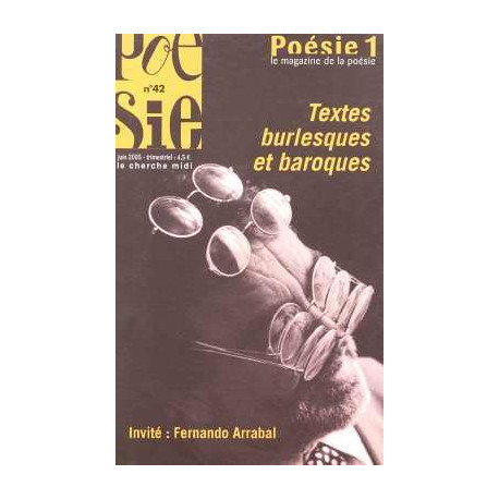 Poésie 1/Vagabondages N° 42 : Textes burlesques et baroques