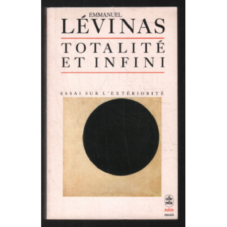 Totalité et infini : essai sur l'extériorité