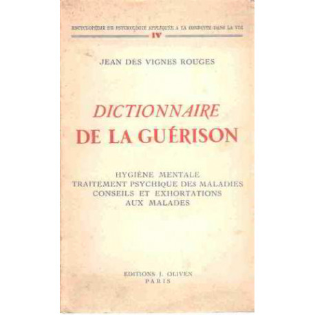 Dictionnaire de la guerison