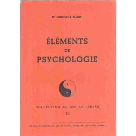 Elements de psychologie