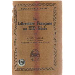 La litterature française au XIX° siecle
