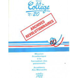 Revue college n° 20/ archives revolutionnaires