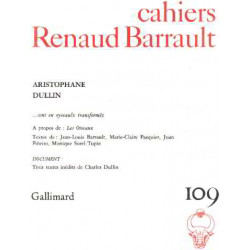 Cahiers Renaud Barrault numéro 109. Métamorphoses images utopies