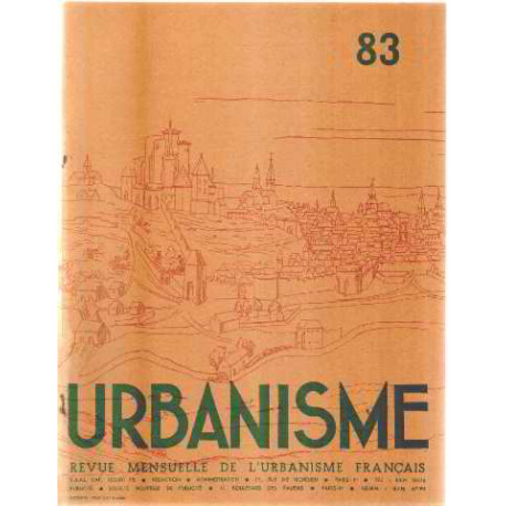 Revue urbanisme n° 83
