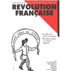Annales historiques de la revolution francaise n° 309/ les debuts...