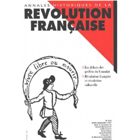 Annales historiques de la revolution francaise n° 309/ les debuts...