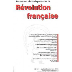 Annales historiques de la revolution francaise n° 341/ la mise au...