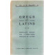 Grecs et latins/ morceaux choisis des litteraturesz grecque et latine