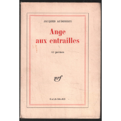 Ange aux entrailles / Edition Originale