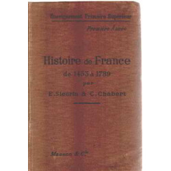 Histoire de france de 1453 à 1789