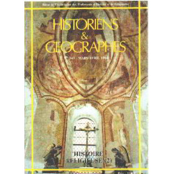 Historiens et géographes n° 343/ histoire religieuse 2