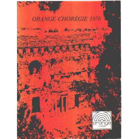Catalogue orange choregie 1976