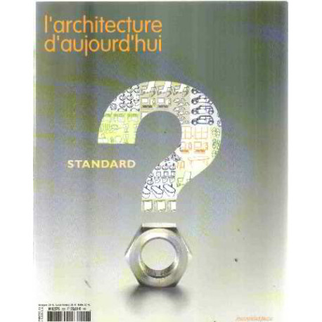 Architecture d'aujourd'hui nø353. standard