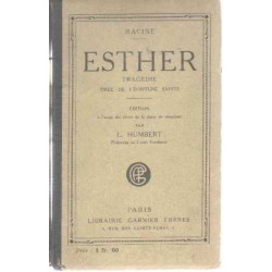 Esther tragedie tirée de l'écriture sainte