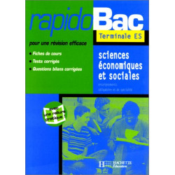 Rapidobac : Sciences économiques et sociales Terminale ES