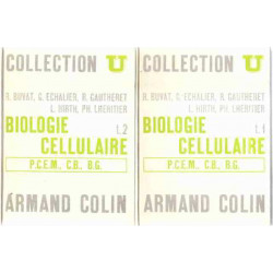 Biologie cellulaire / tome 1+2