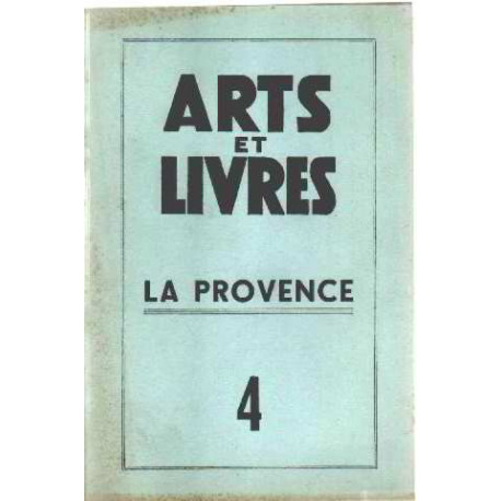 Arts et livres de provence / bulletin ° 4