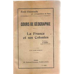 Cours de geographie / la france et ses colonies