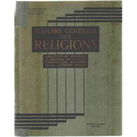 Histoire generale des religions / christianisme medieval -la...