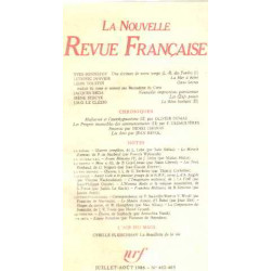 La nouvelle revue française n°402-403 / EO numerotée sur velin (...