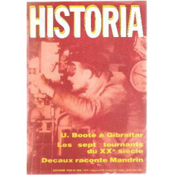Revue historia n°466 / U.boote a gibraltar