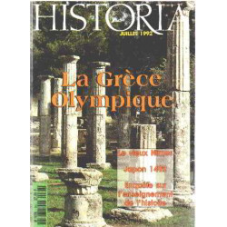 Revue historia n° 542 / la grece olympique