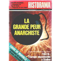 Revue historama n° 253 / la grande peur anarchiste