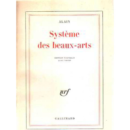 Systeme des beaux-arts / edition nouvelle avec notes