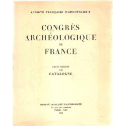 Congres archeologique de france / CXVII° session 1959/ catalogne