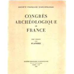 Congres archeologique de france / CXX° session 1962 / flandre