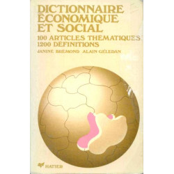 Dictionnaire economique et social