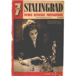 Revue 7 jours / 11 octobre 1942 / photode couverture joan fontaine