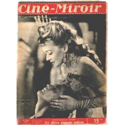 Cine miroir n° 895 / 15 juin 1948 / photo de couverture edwige...