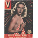 Revue V n° 143 / 29 juin 1947 / photo de couverture colette richard