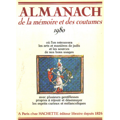 Almanach de la memoire et des coutumes 1980