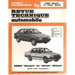 Revue technique Ford Escort et Orion Diesel Berline Break...