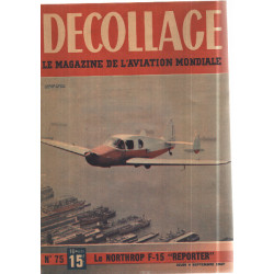 Decollage / le magazine de l'aviation mondiale n° 75/ le northrop...
