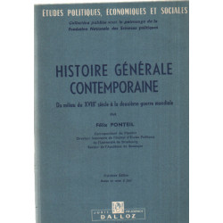 Histoire generale contemporaine du milieu du XVIII° siecle a la...