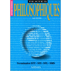 Textes philosophiques classe terminale F / G / H