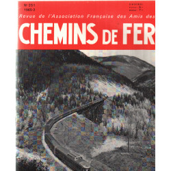 Chemin de fer n°251 / revue de l'association francaise des amis