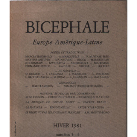 Bicephale n° 5-6 / europe amerique latine