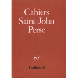 Cahiers saint-john perse n° 1
