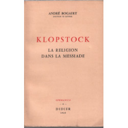Klopstock la religion dans la messiade