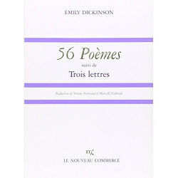 56 poèmes : Suivi de trois lettres