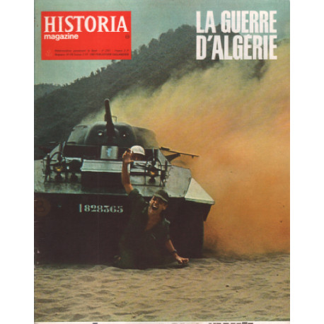 La guerre d'algerie/ revue historia magazine n° 245/ la fievre...