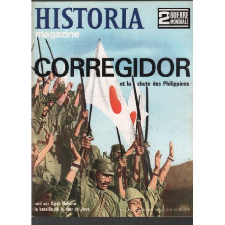 2° guerre mondiale / historia magazine n° 34 / corregidor et la...