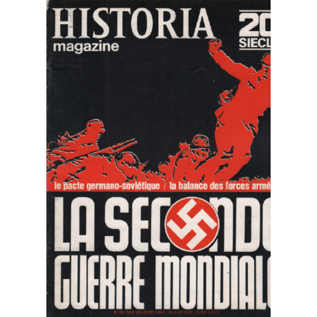 20 eme siècle / historia magazine n° 154 la seconde guerre mondiale
