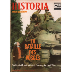 2ème guerre mondiale / historia magazine n° 82 la bataille des vosges